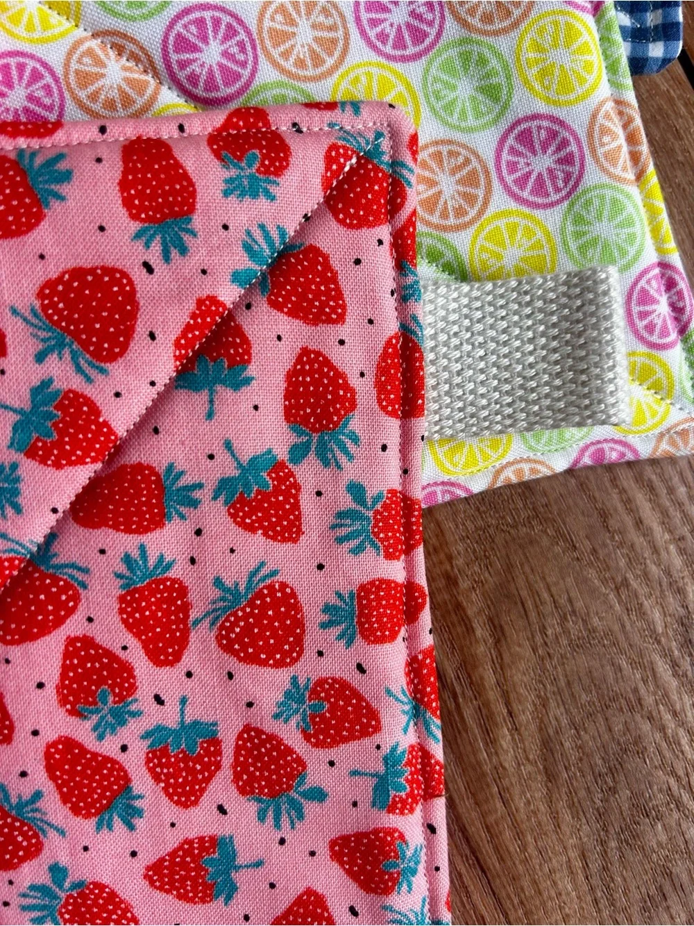 Potholder Set | Strawberries